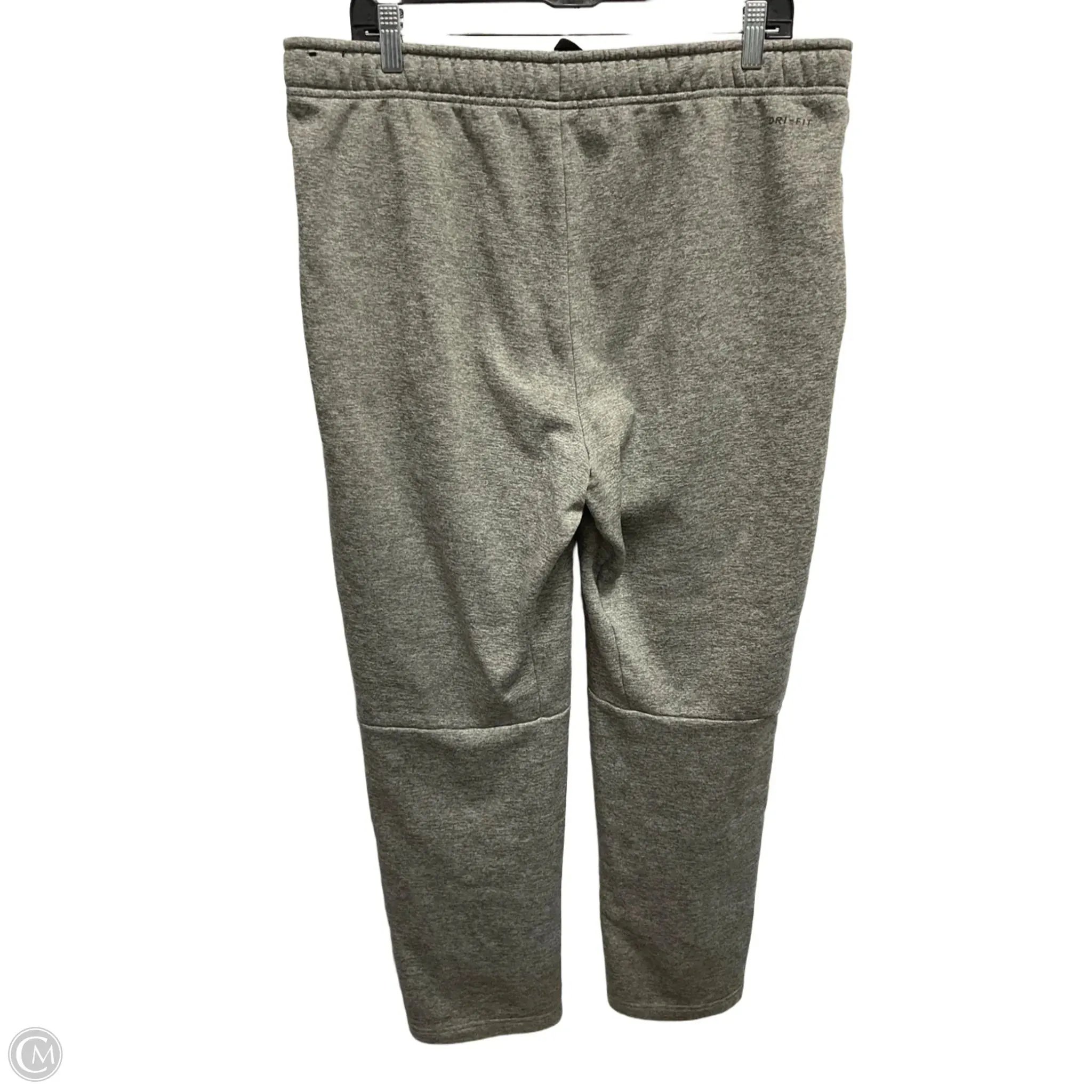 Athletic Pants By Nike In Grey, Size: Xl