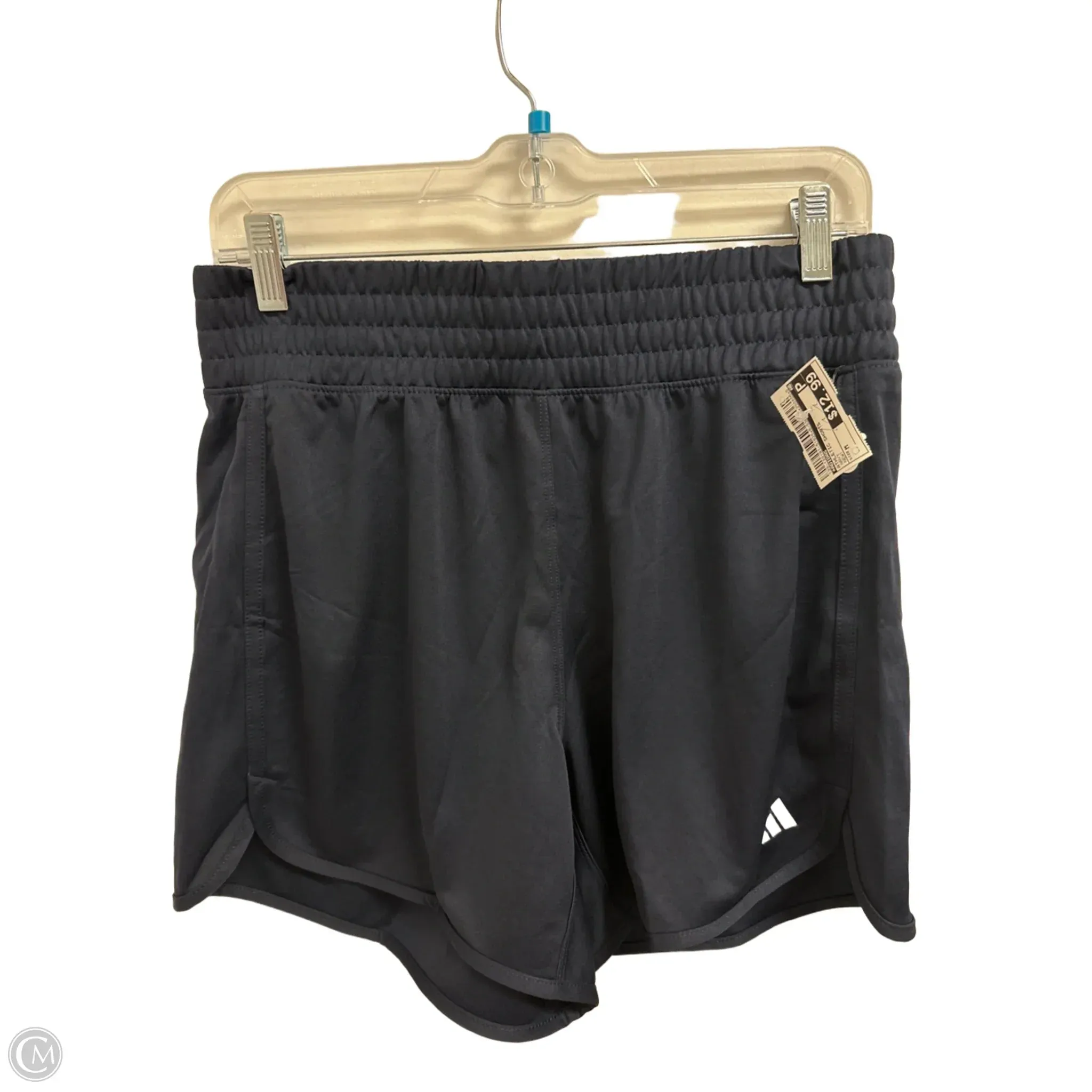 Athletic Shorts By Adidas In Navy, Size: M
