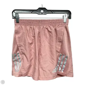Athletic Shorts By Adidas In Pink, Size: S