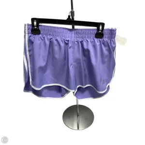 Athletic Shorts By Adidas In Purple, Size: L