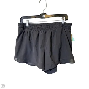 Athletic Shorts By Asics In Black, Size: L