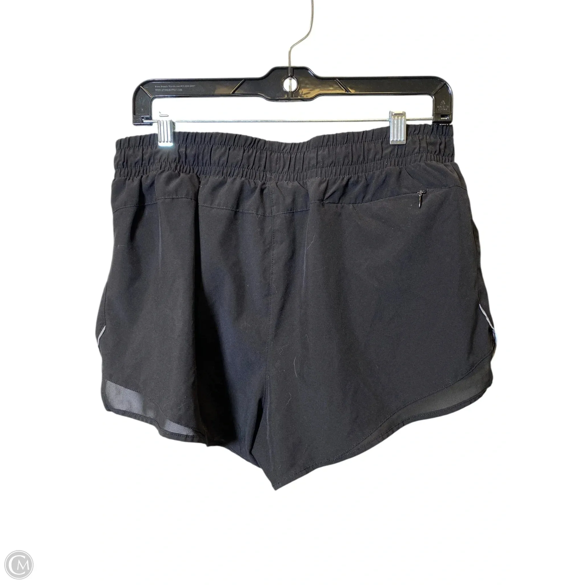 Athletic Shorts By Asics In Black, Size: L