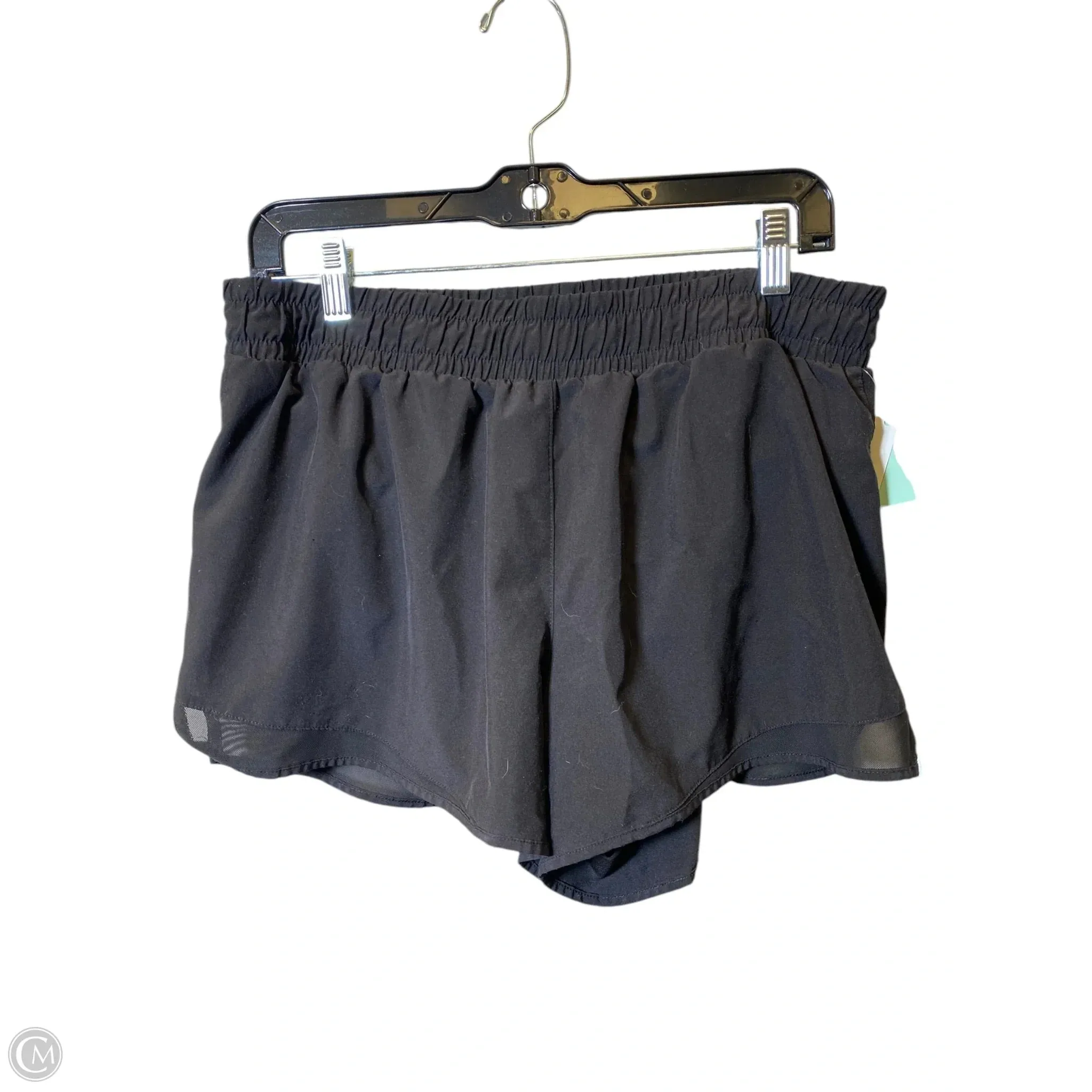 Athletic Shorts By Asics In Black, Size: L