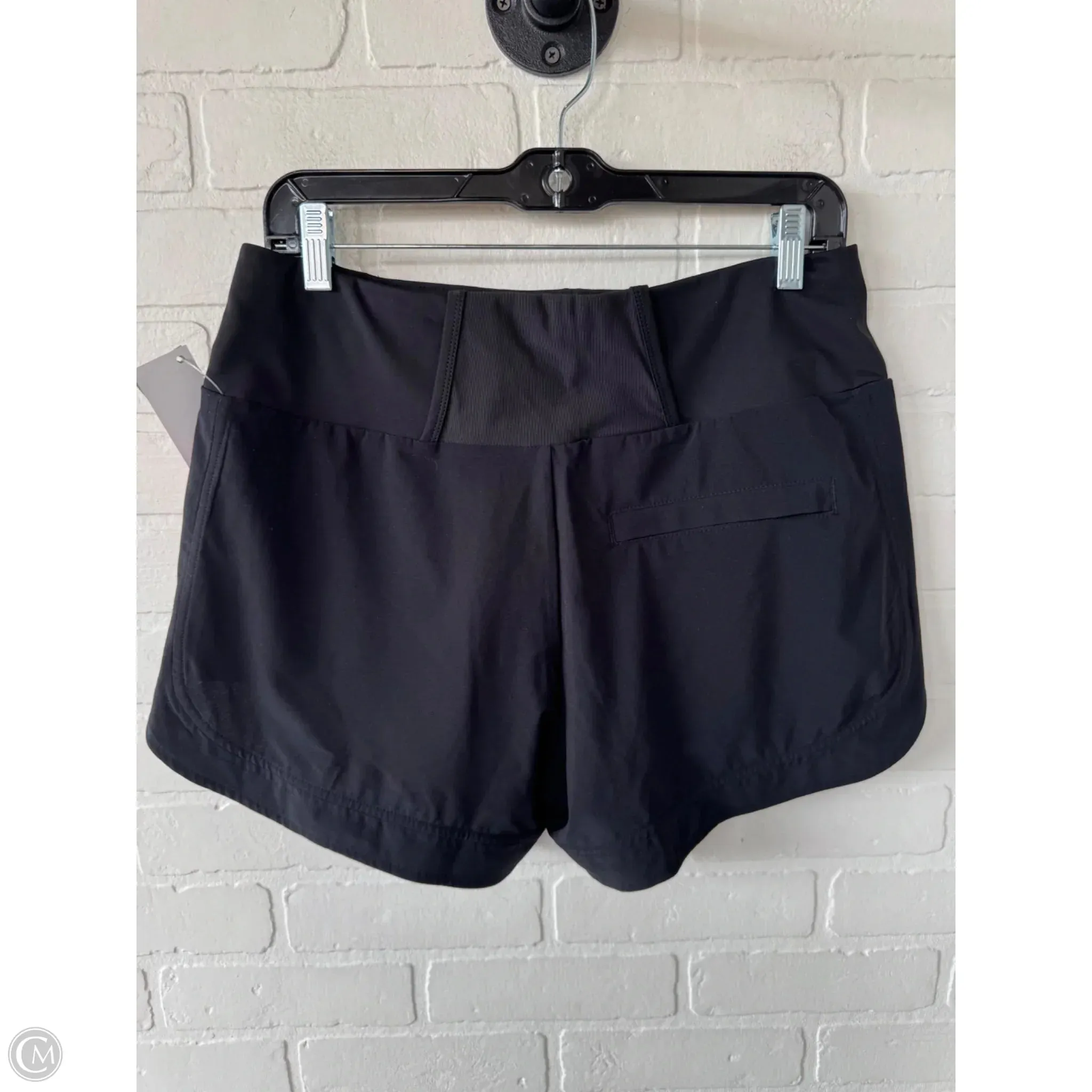 Athletic Shorts By Athleta In Black & White, Size: 8