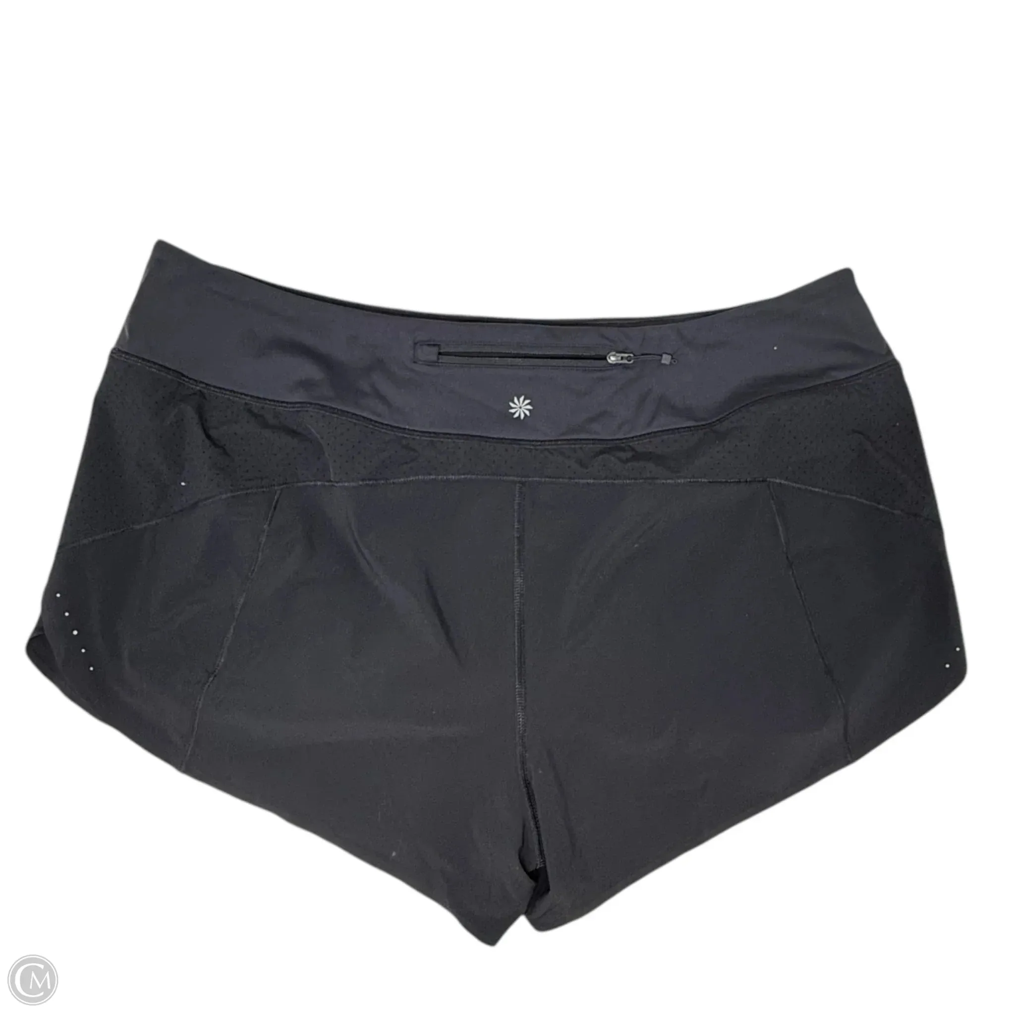 Athletic Shorts By Athleta In Black, Size: Xl