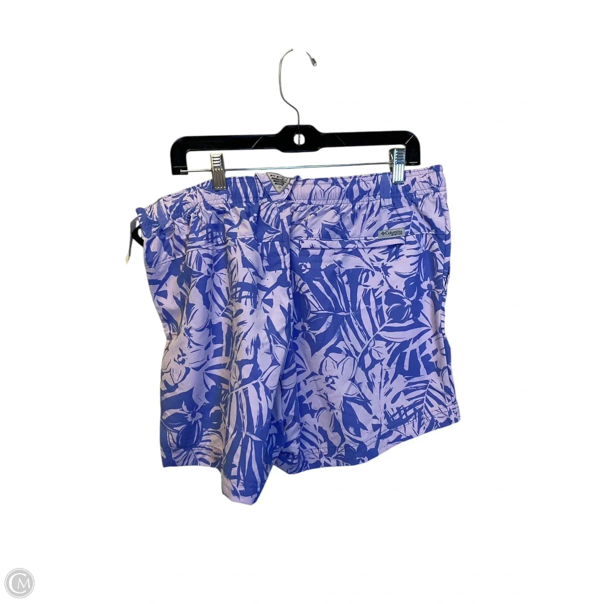 Athletic Shorts By Columbia In Pink & Purple, Size: L