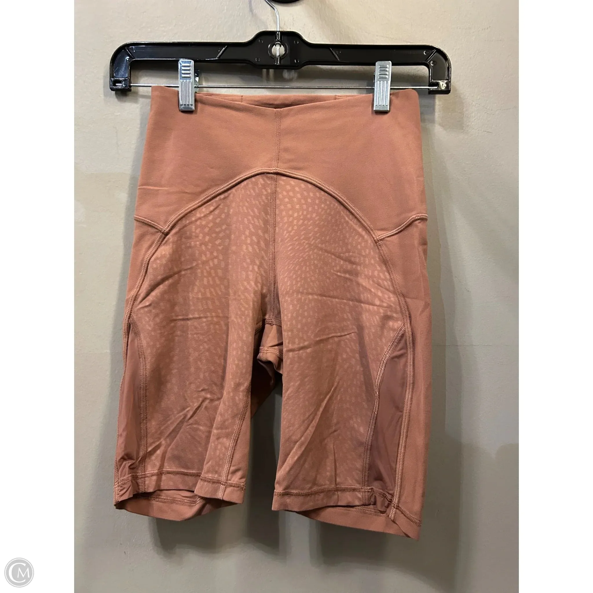 Athletic Shorts By Lululemon In Pink, Size: 4