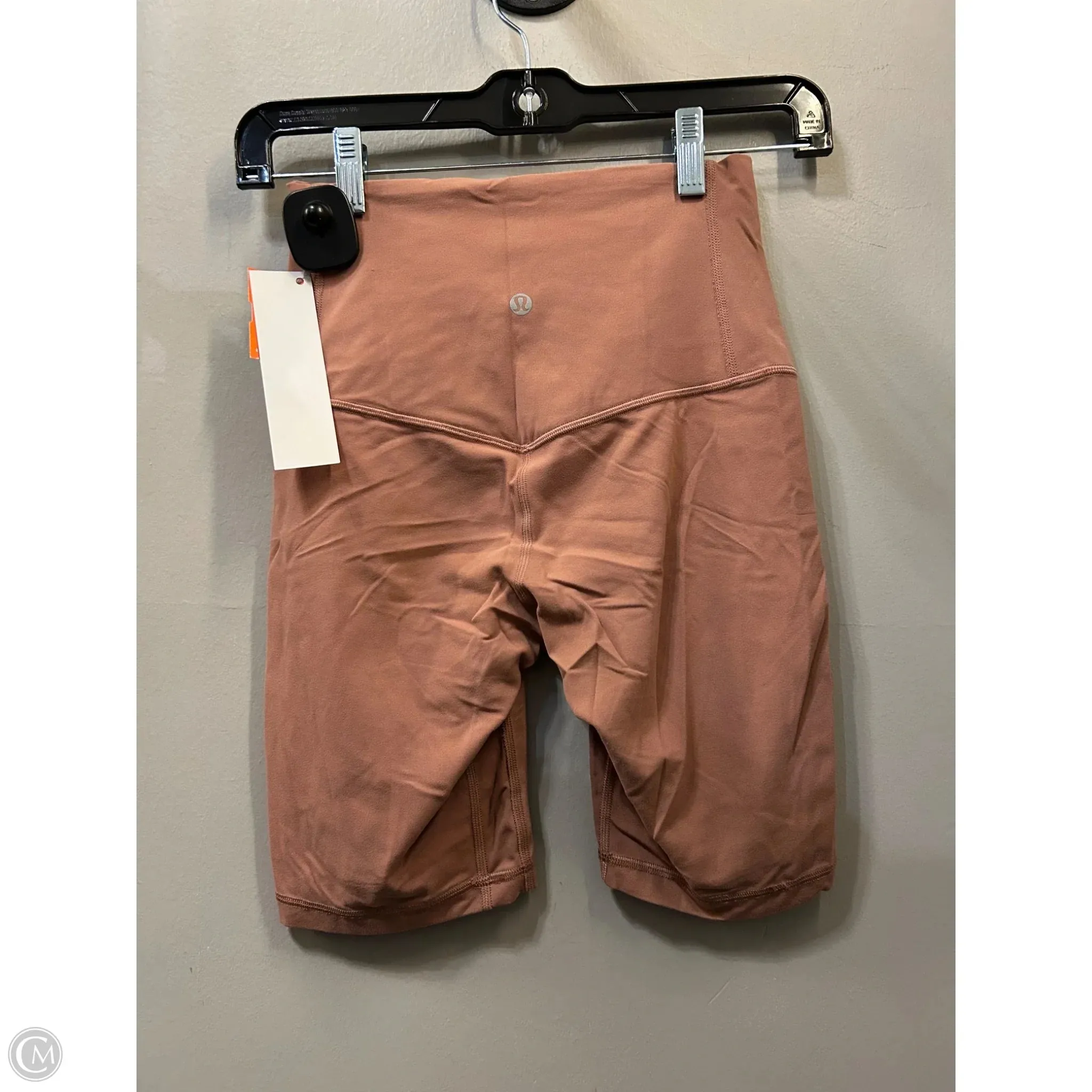 Athletic Shorts By Lululemon In Pink, Size: 4