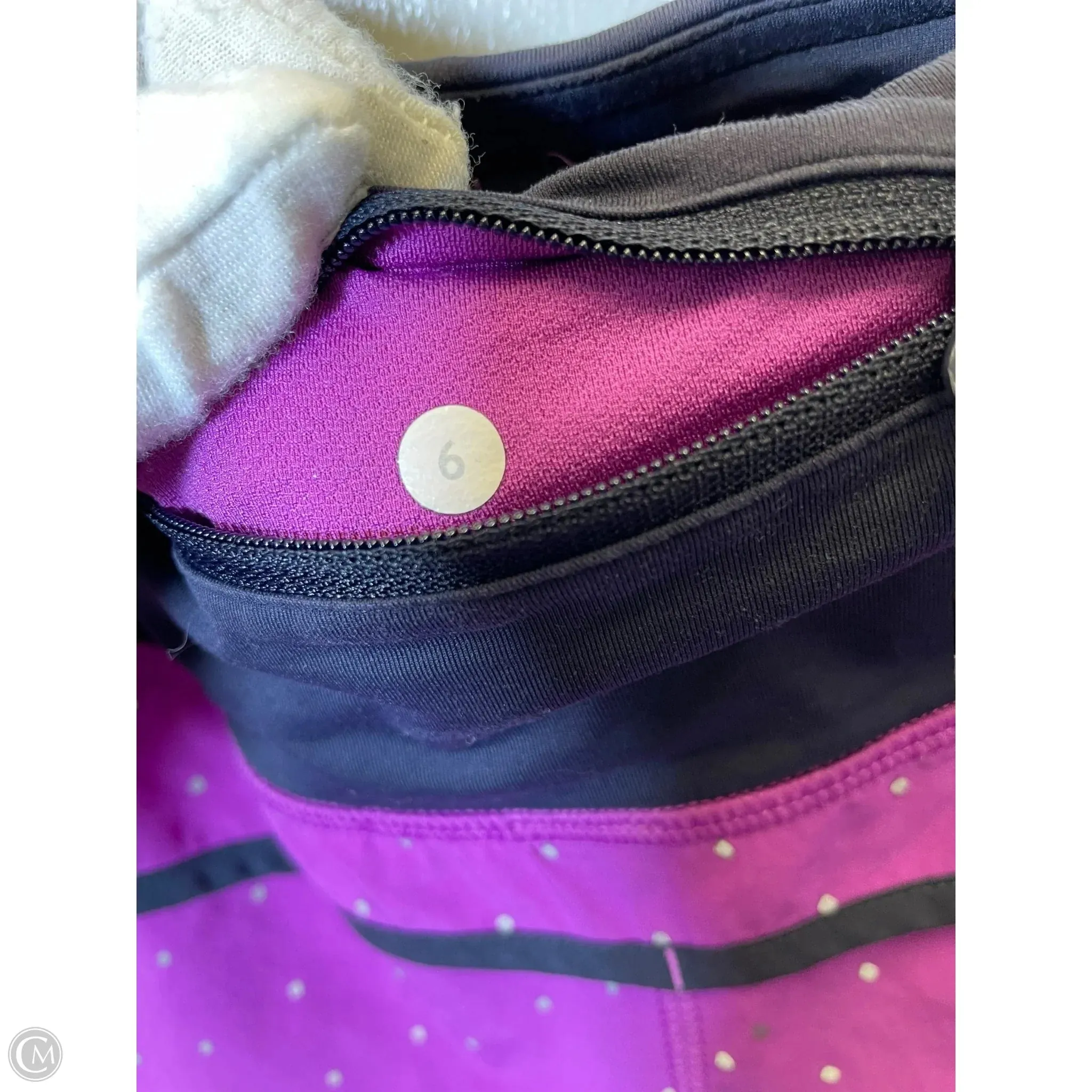 Athletic Shorts By Lululemon In Purple, Size: 6