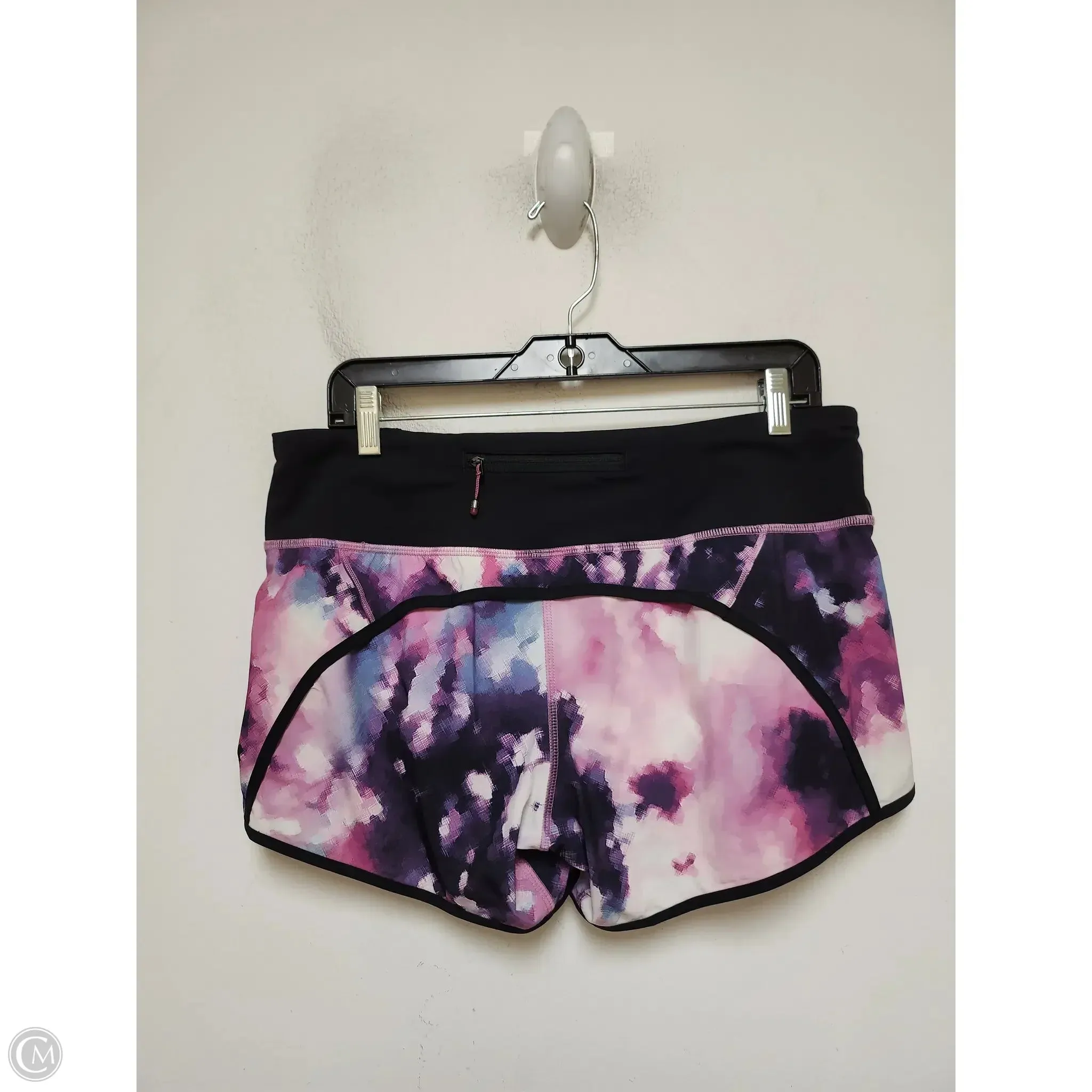 Athletic Shorts By Lululemon In Purple, Size: 8