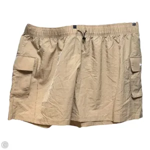 Athletic Shorts By Nike Apparel In Beige, Size: 3x