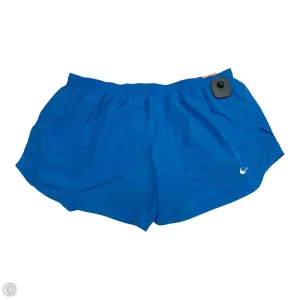 Athletic Shorts By Nike Apparel In Blue, Size: L