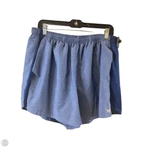 Athletic Shorts By Nike Apparel In Blue, Size: Xxl