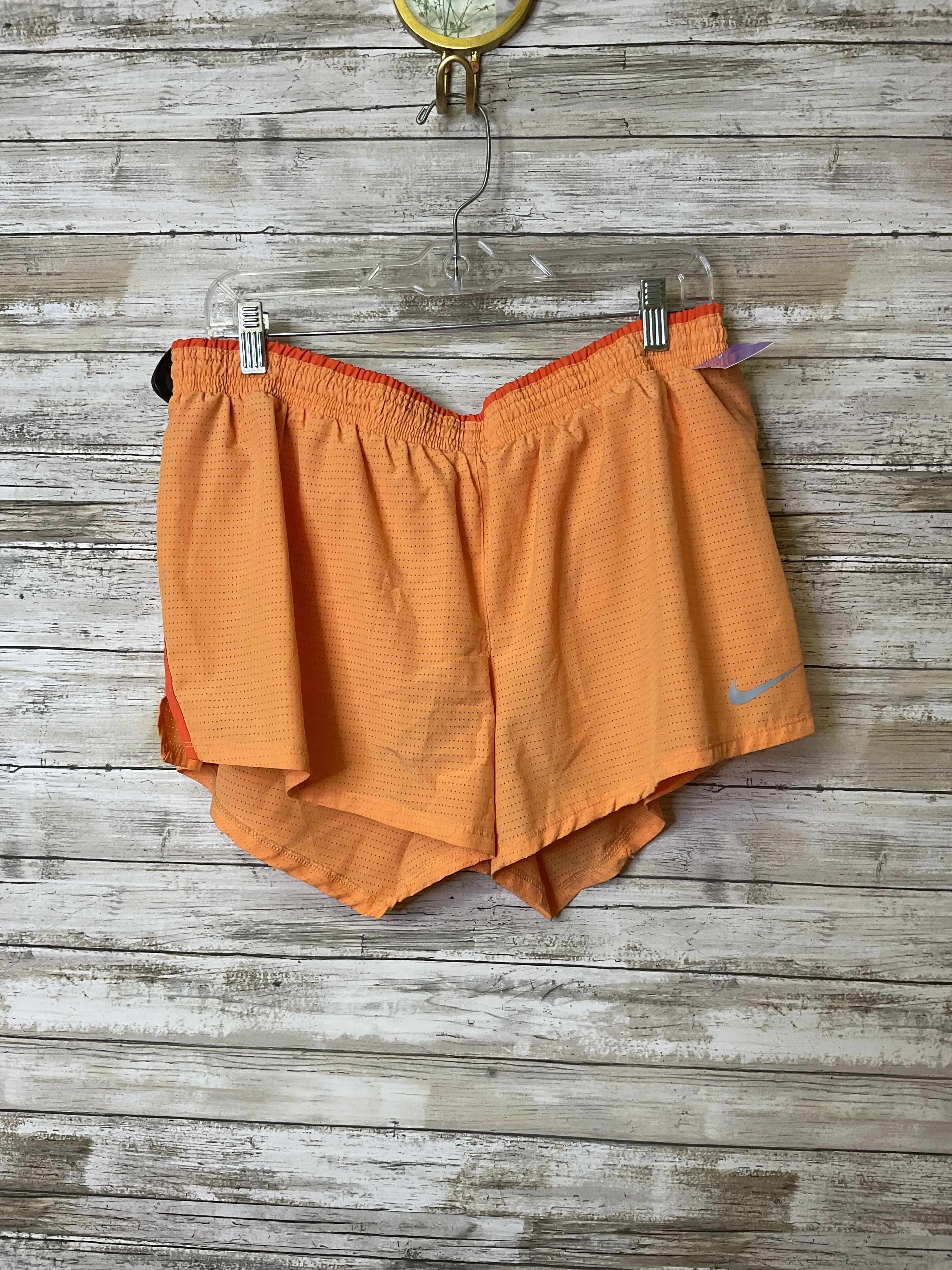 Athletic Shorts By Nike Apparel In Orange, Size:Xl