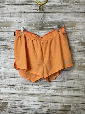 Athletic Shorts By Nike Apparel In Orange, Size:Xl