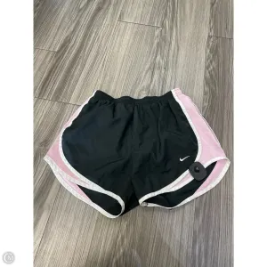 Athletic Shorts By Nike In Black & Pink, Size: S