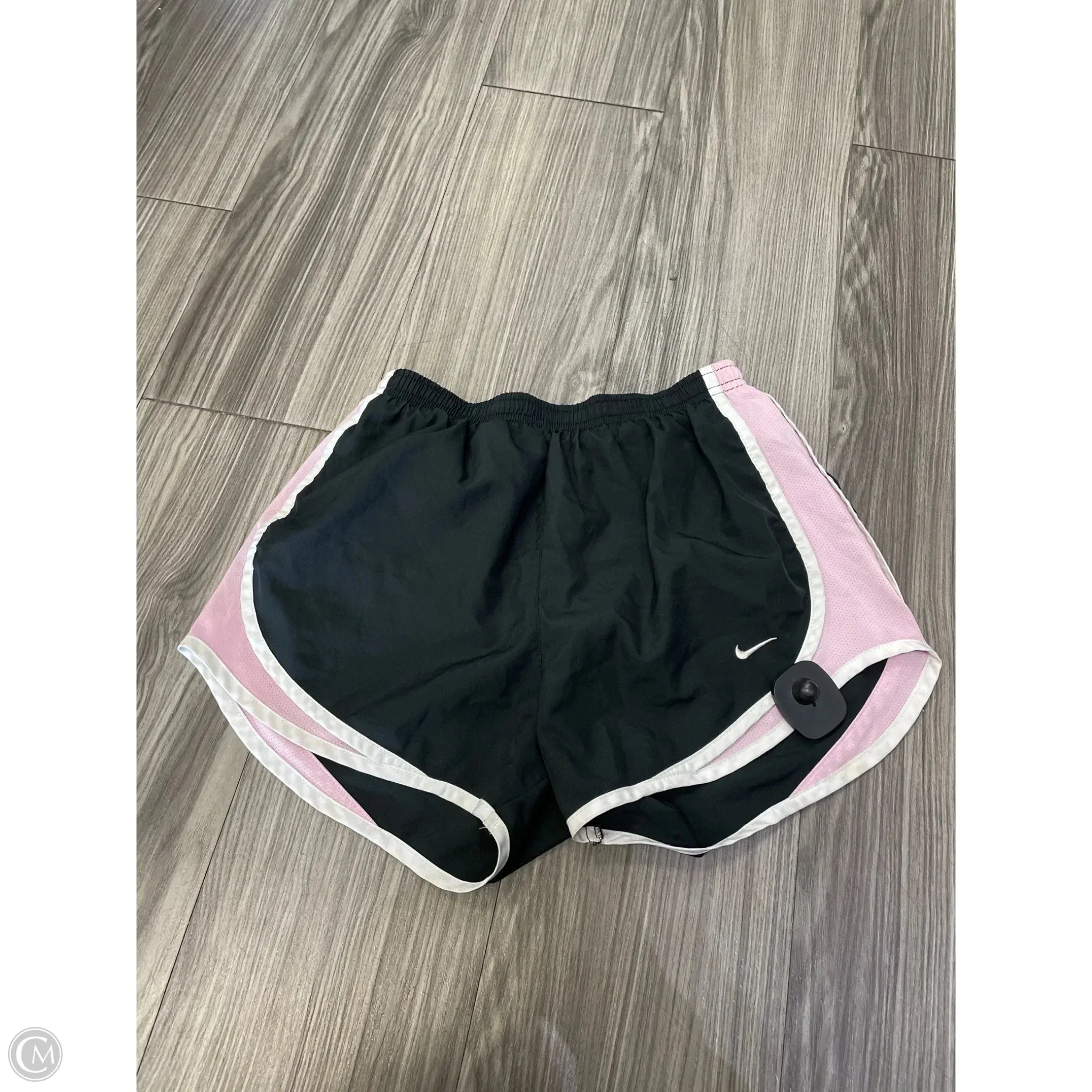 Athletic Shorts By Nike In Black & Pink, Size: S