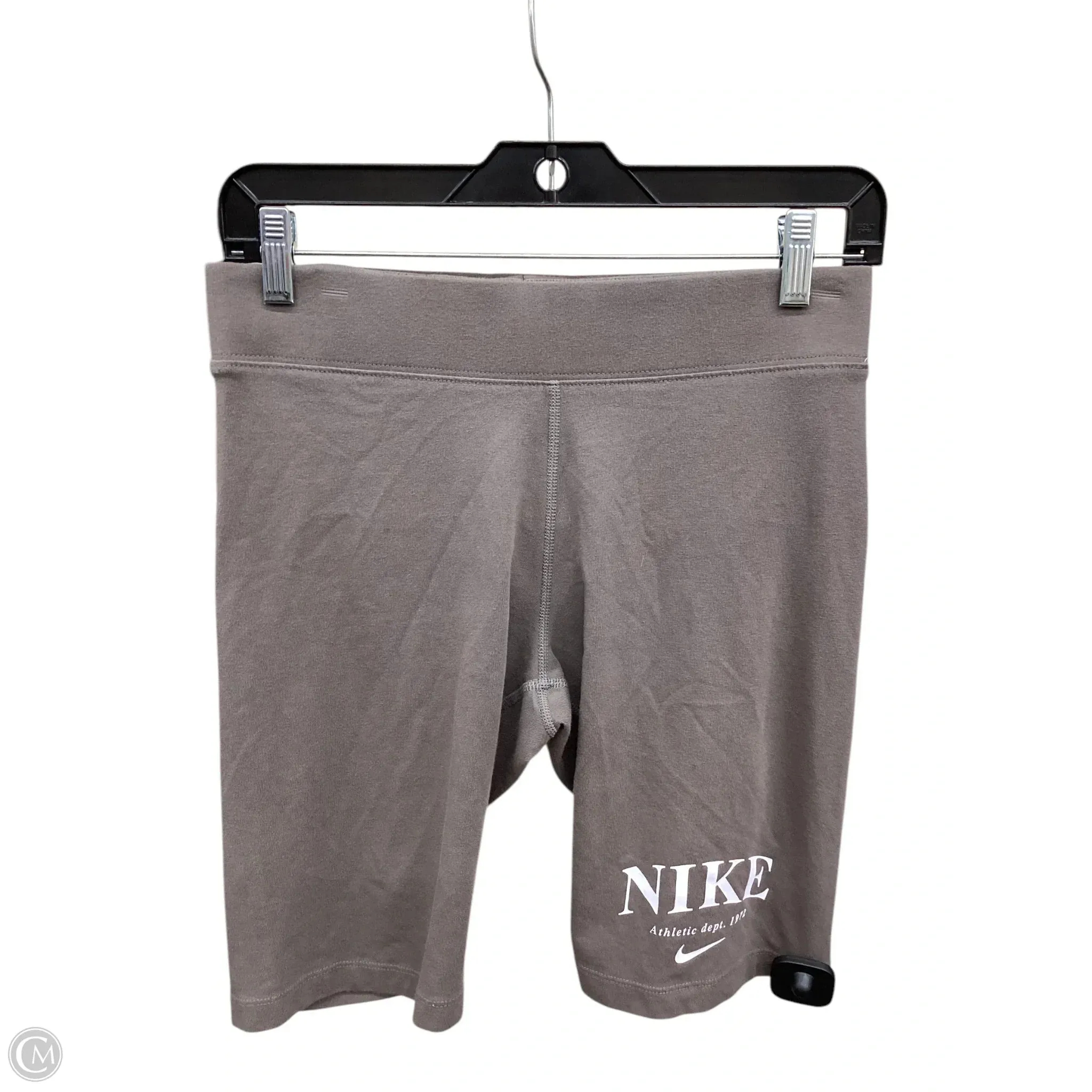 Athletic Shorts By Nike In Taupe, Size: M