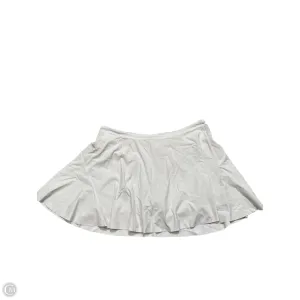 Athletic Skirt By Athleta In White, Size: L