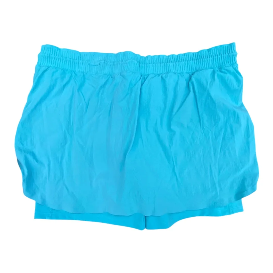 Athletic Skort By Athleta In Blue, Size:16