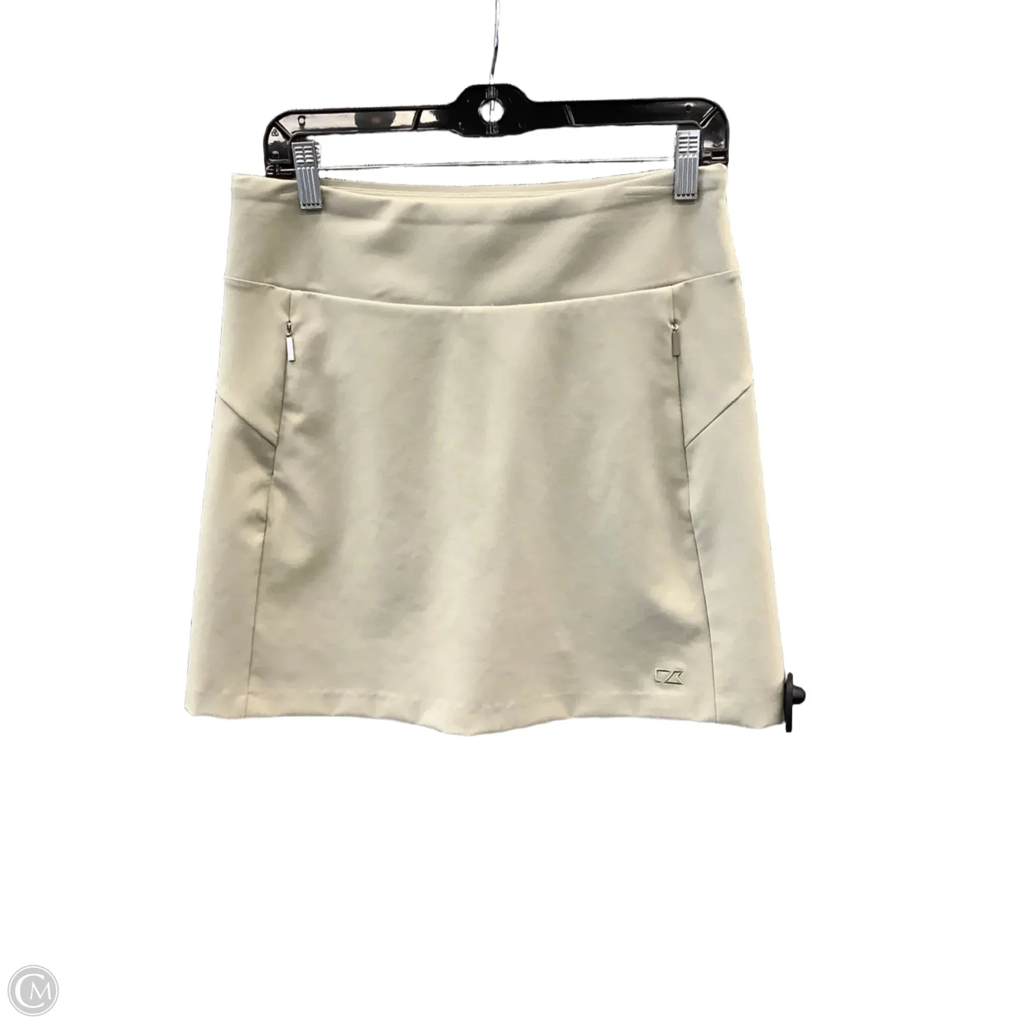 Athletic Skort By Cutter And Buck In Tan, Size: M
