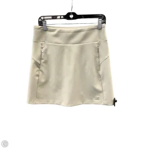 Athletic Skort By Cutter And Buck In Tan, Size: M