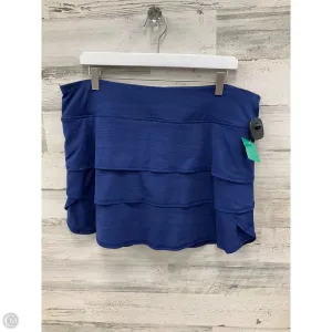 Athletic Skort By Ideology In Navy, Size: Xl