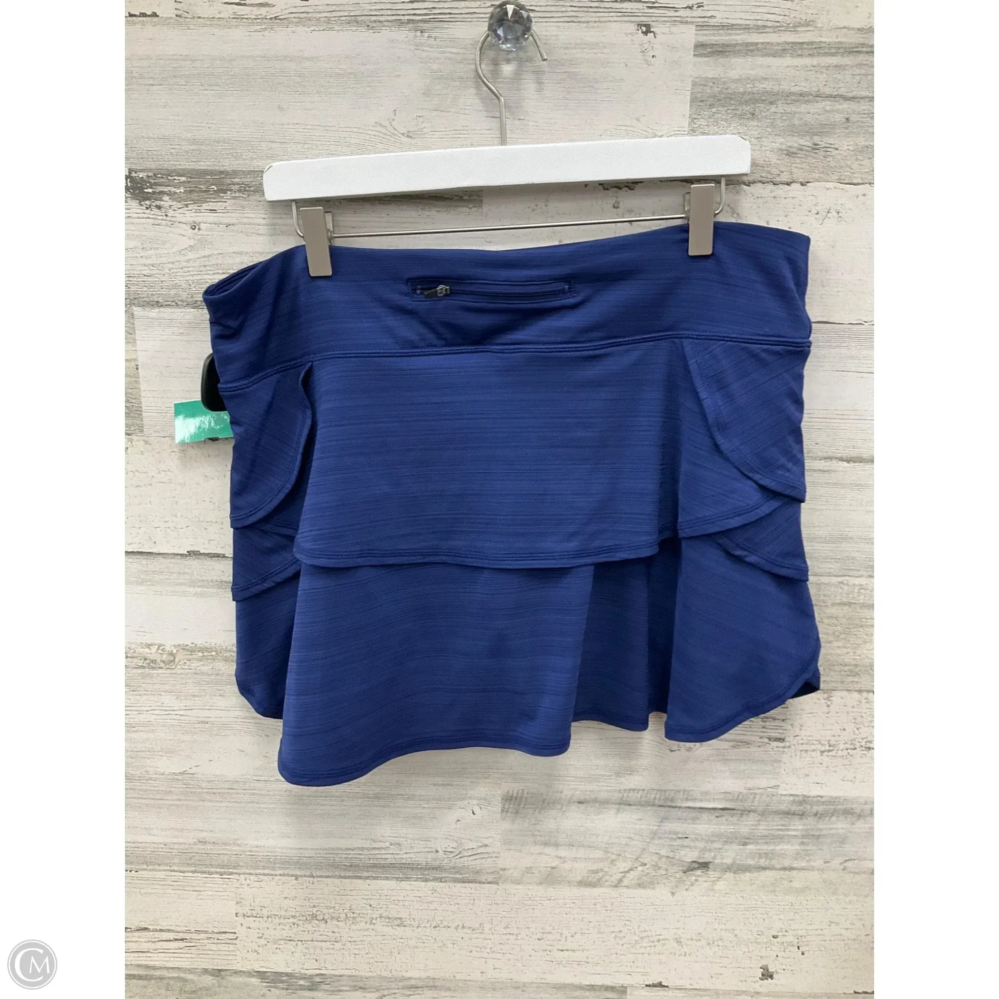 Athletic Skort By Ideology In Navy, Size: Xl