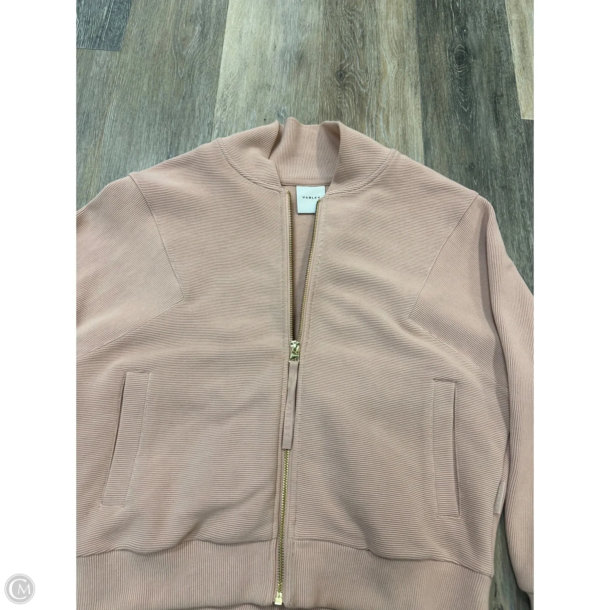 Athletic Sweatshirt Collar By Varley In Pink, Size: Xxs
