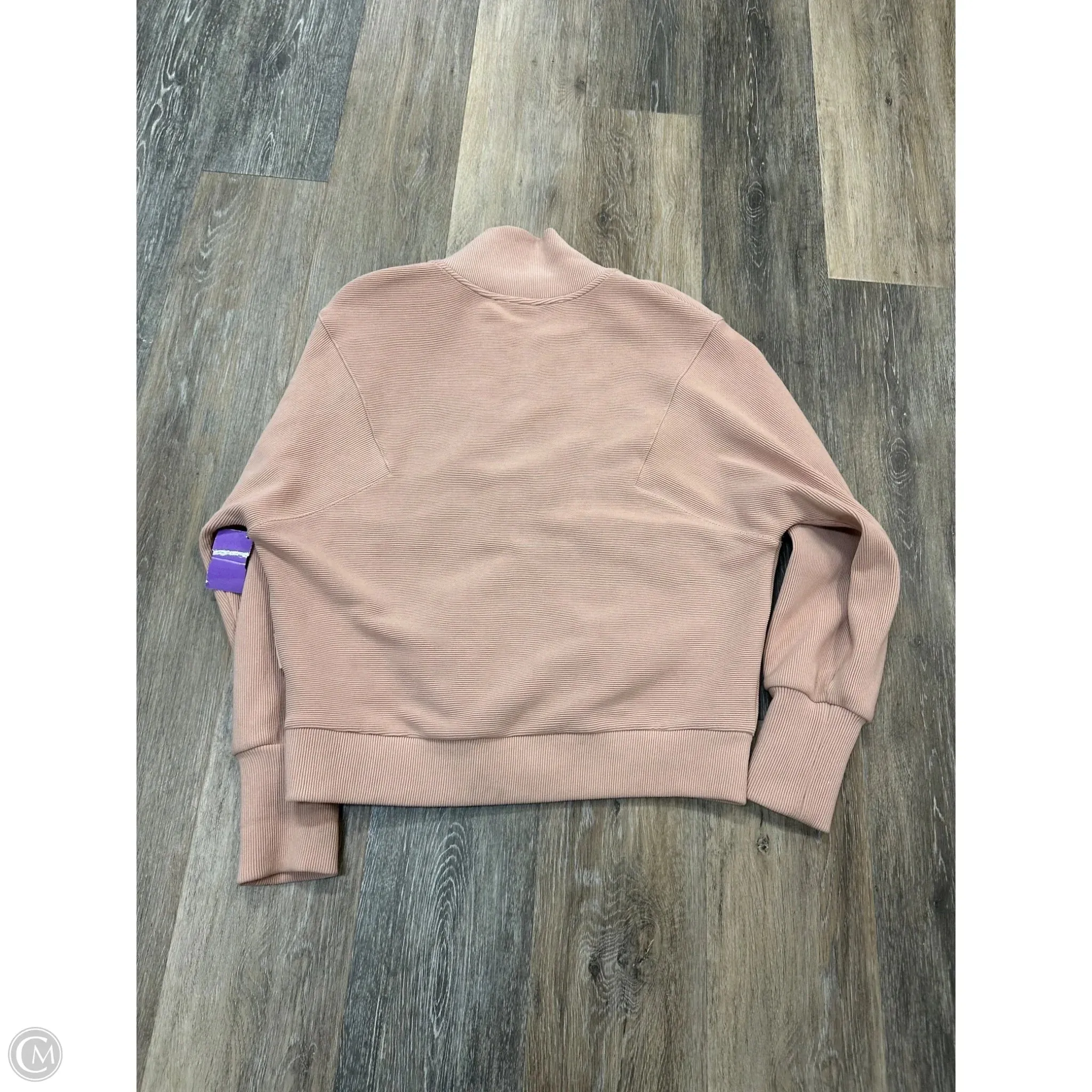 Athletic Sweatshirt Collar By Varley In Pink, Size: Xxs