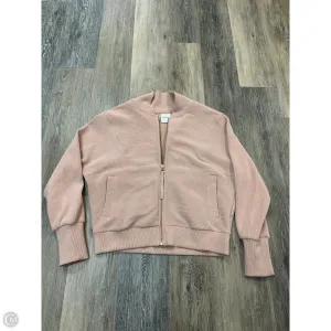 Athletic Sweatshirt Collar By Varley In Pink, Size: Xxs
