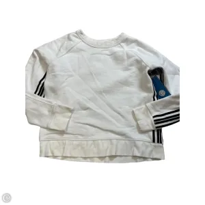 Athletic Sweatshirt Crewneck By Athleta In White, Size: S