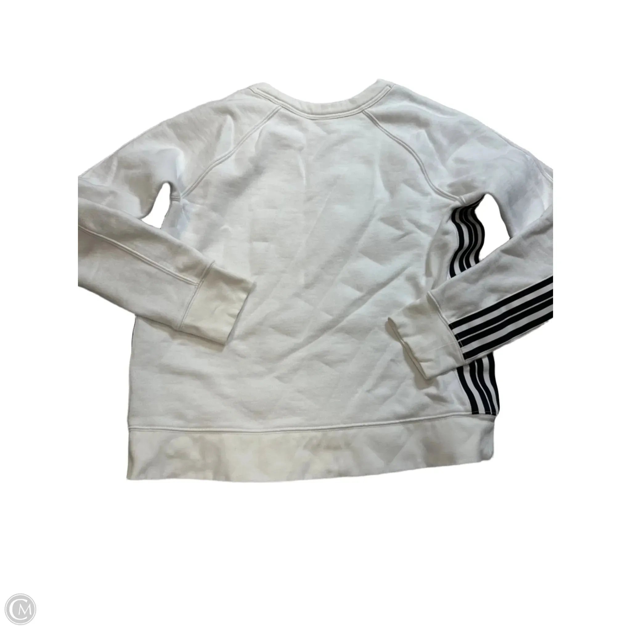 Athletic Sweatshirt Crewneck By Athleta In White, Size: S