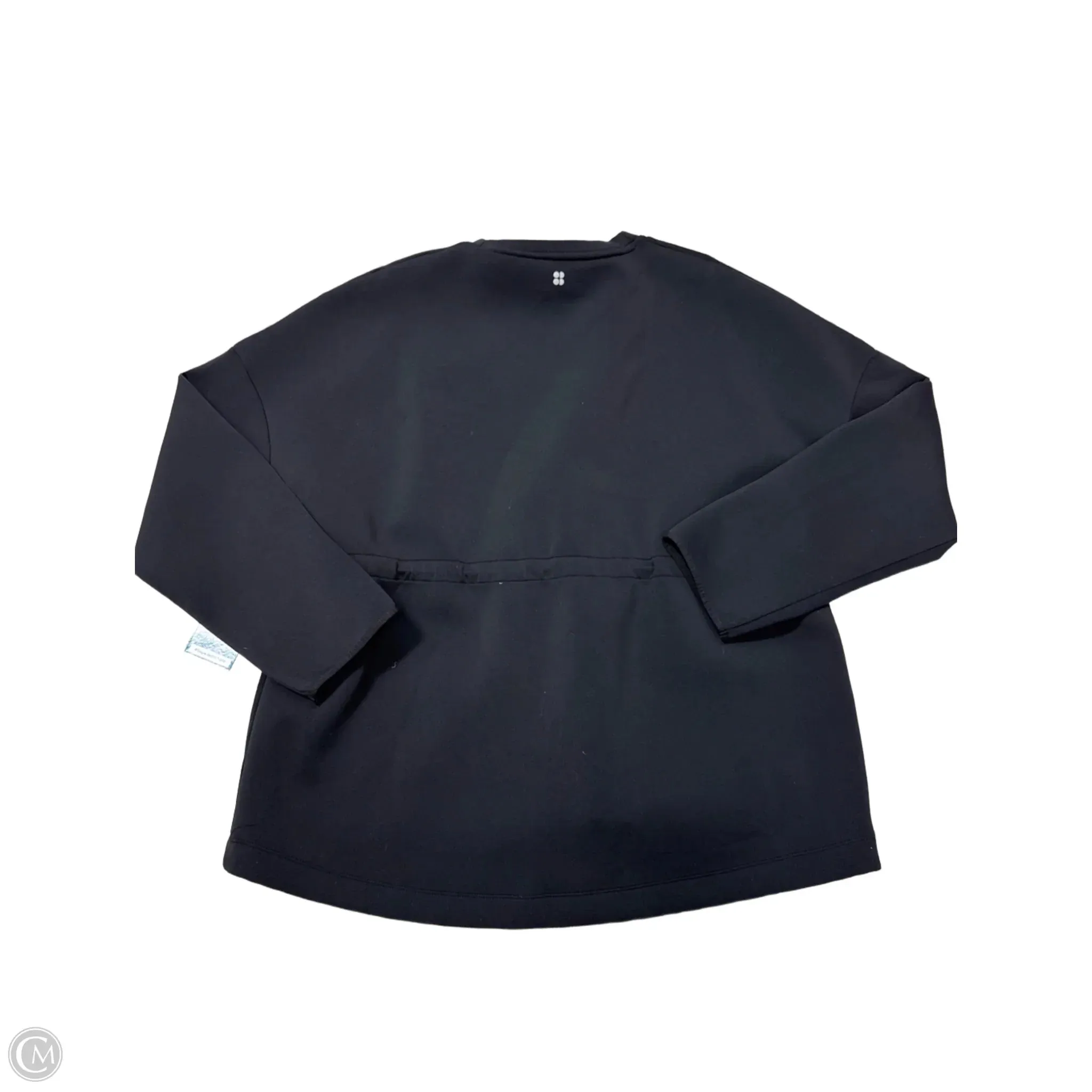 Athletic Sweatshirt Crewneck By Sweaty Betty In Black, Size: Xl