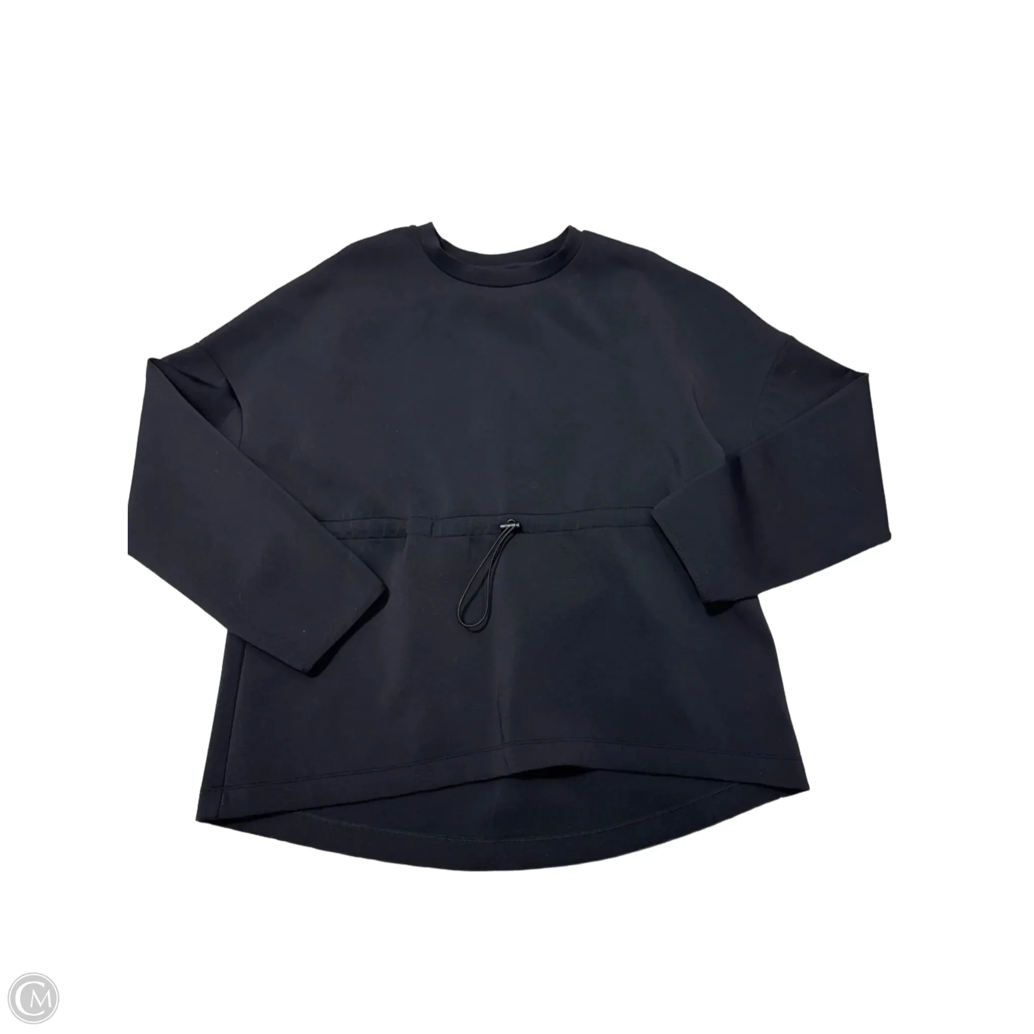 Athletic Sweatshirt Crewneck By Sweaty Betty In Black, Size: Xl
