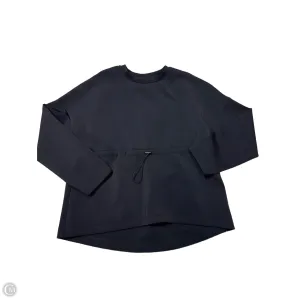 Athletic Sweatshirt Crewneck By Sweaty Betty In Black, Size: Xl