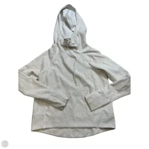Athletic Sweatshirt Hoodie By Athleta In Beige, Size: S