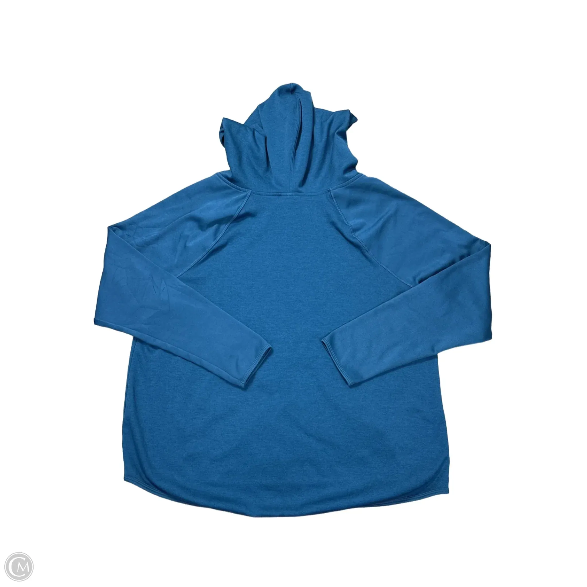 Athletic Sweatshirt Hoodie By Champion In Blue, Size: Xxl