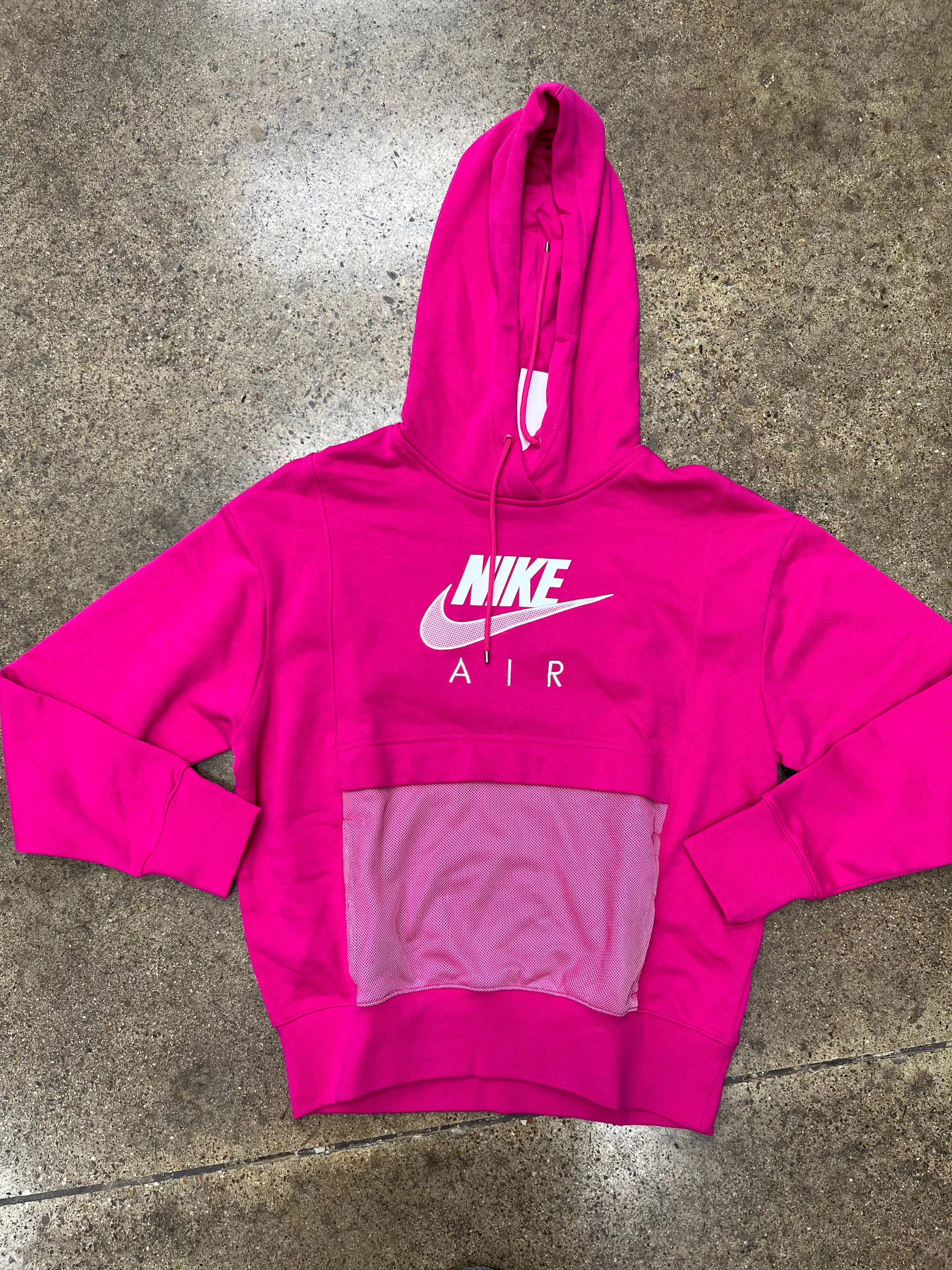 Athletic Sweatshirt Hoodie By Nike In Pink, Size:Xs