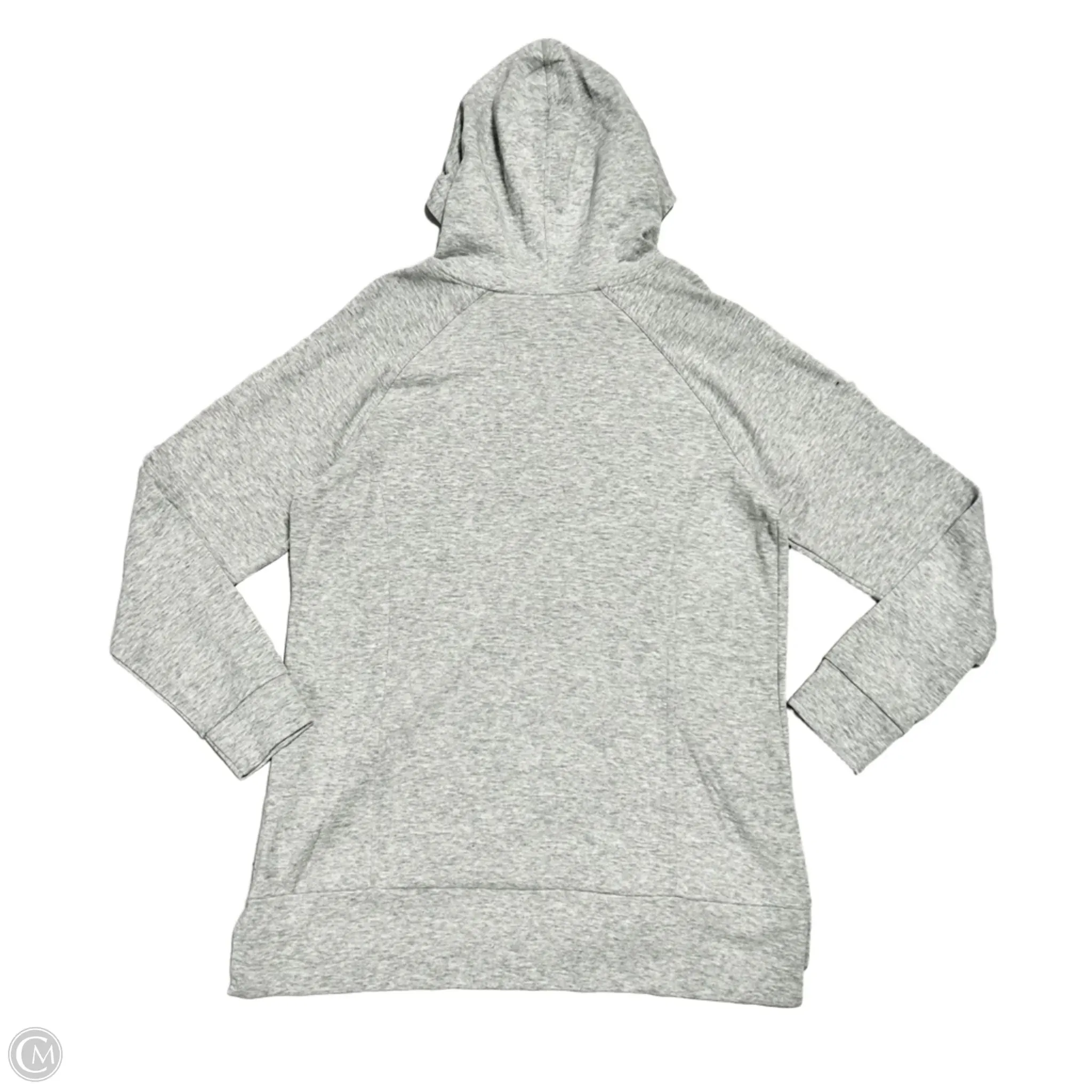 Athletic Sweatshirt Hoodie By The North Face In Grey, Size: Xl