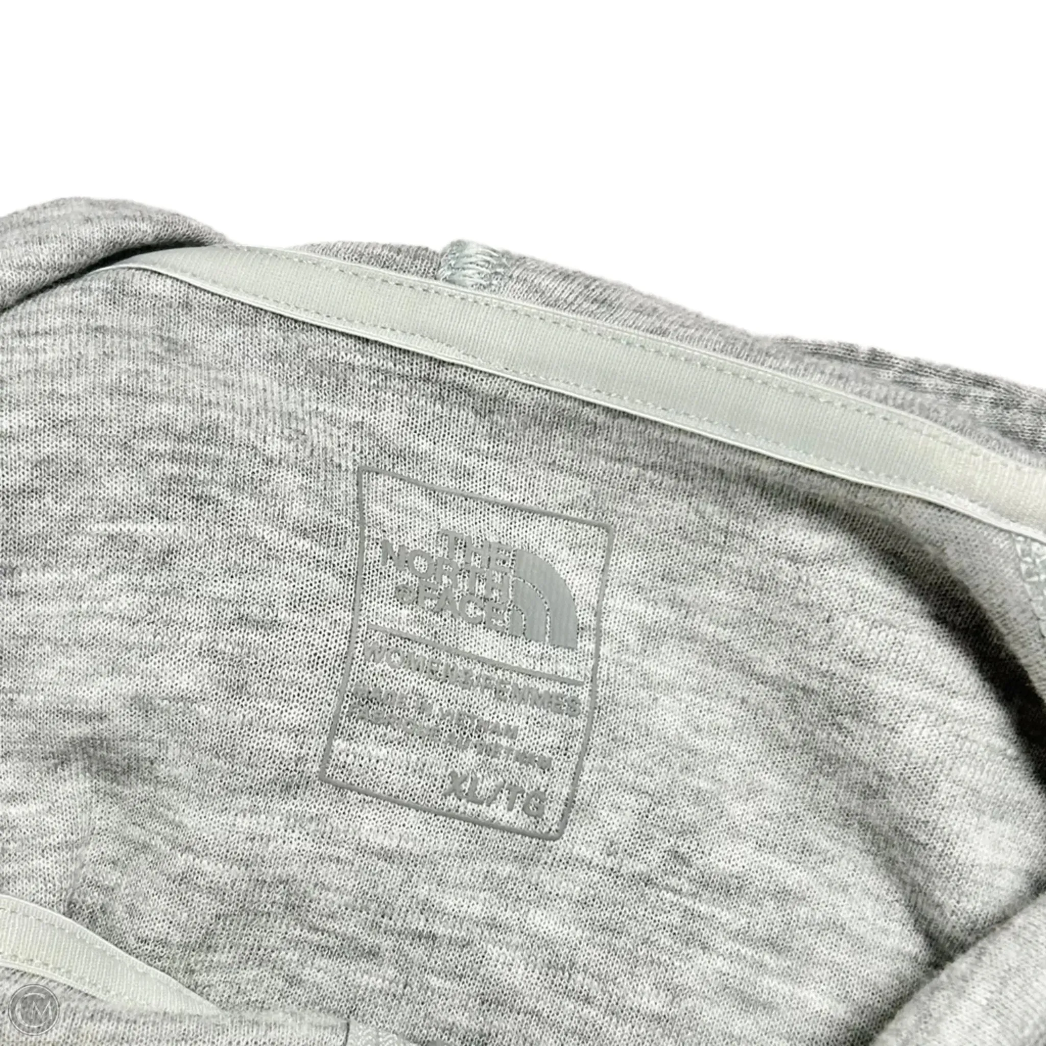 Athletic Sweatshirt Hoodie By The North Face In Grey, Size: Xl