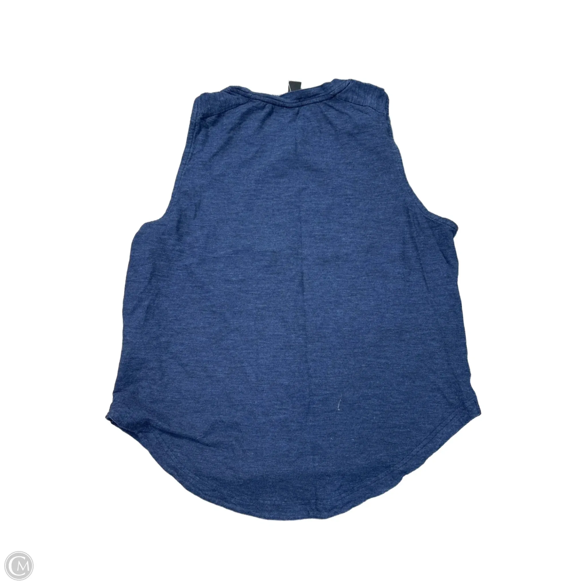 Athletic Tank Top By Adidas In Blue, Size: S