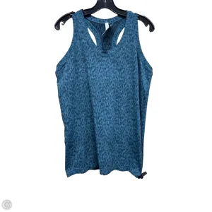 Athletic Tank Top By Athleta In Blue, Size: Xl
