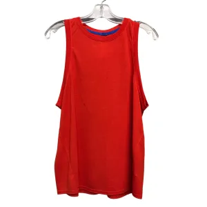 Athletic Tank Top By Brooks In Red, Size:L