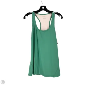 Athletic Tank Top By Fabletics In Green, Size: Xl