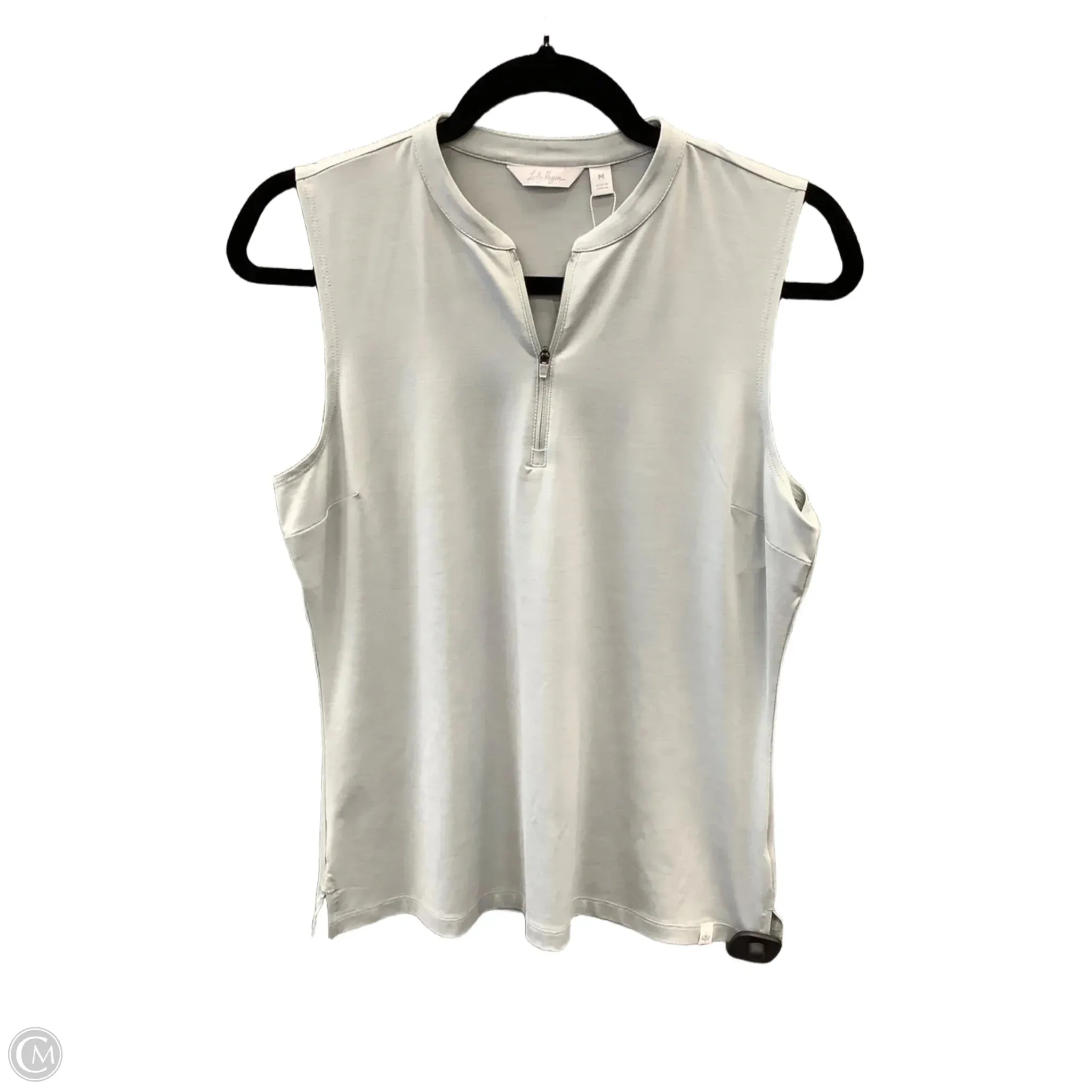 Athletic Tank Top By Lady Hagen In Grey, Size: M