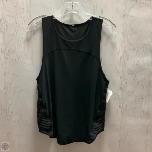 Athletic Tank Top By Lululemon In Black, Size: 4