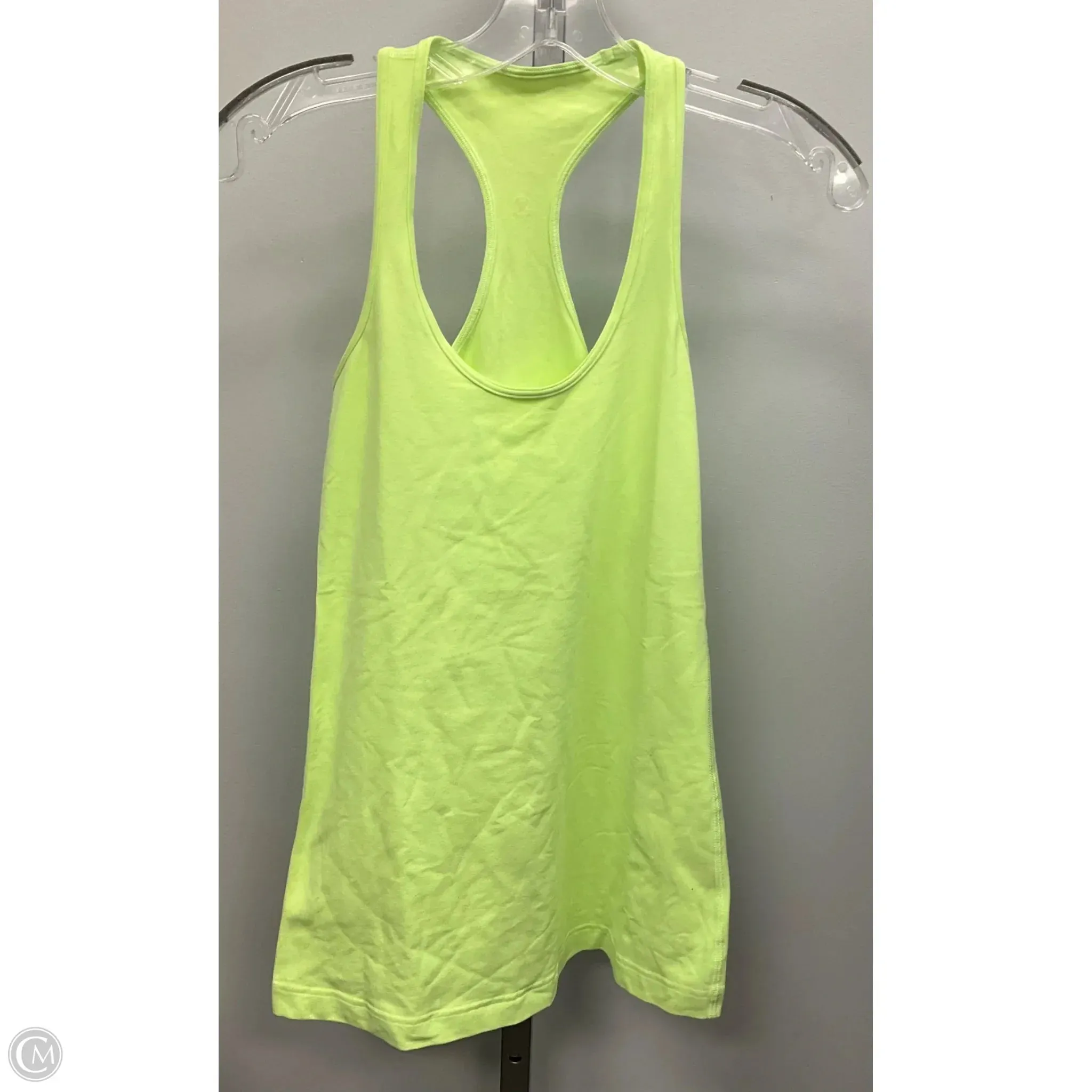 Athletic Tank Top By Lululemon In Green, Size: 6