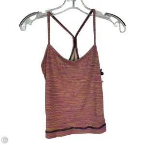 Athletic Tank Top By Lululemon In Pink, Size: M