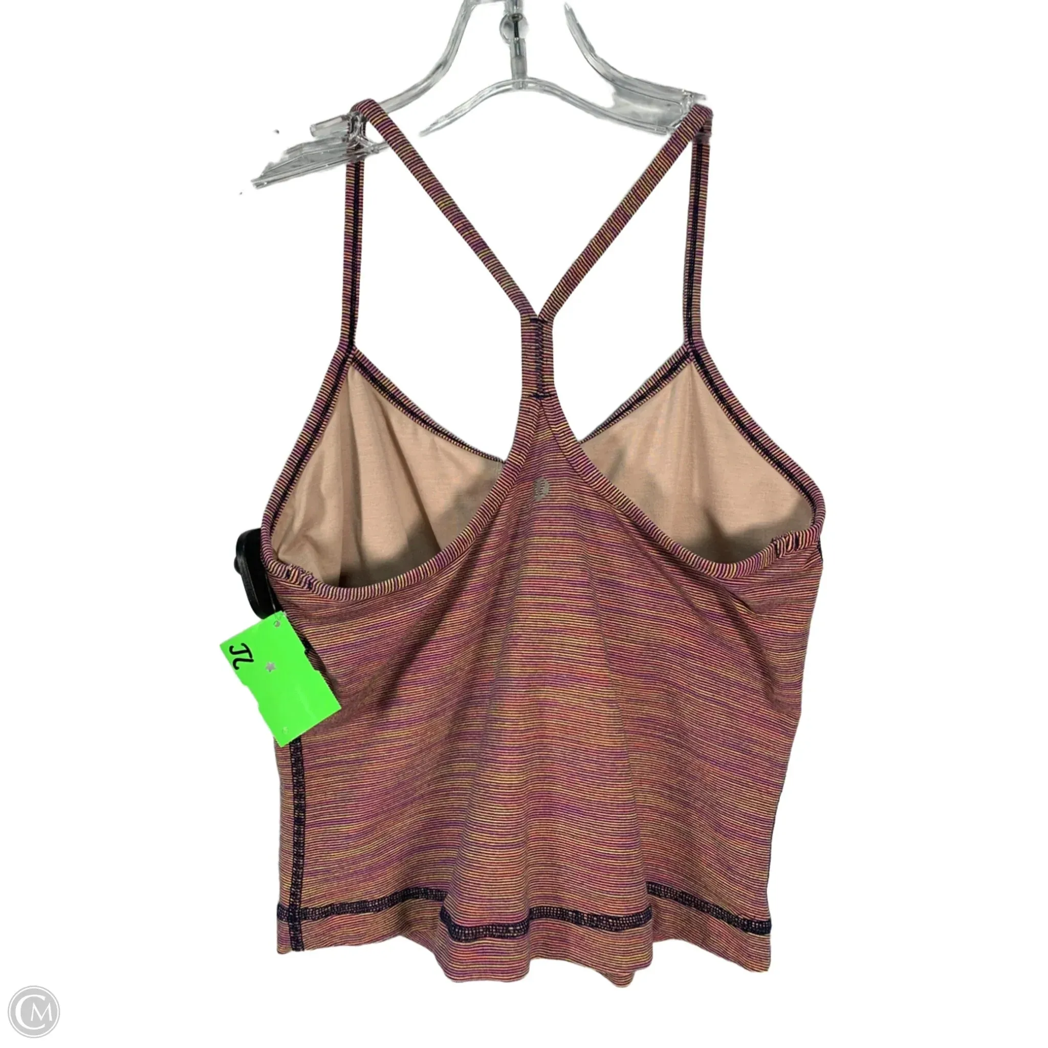 Athletic Tank Top By Lululemon In Pink, Size: M